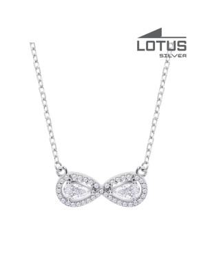 LOTUS SILVER NECKLACE